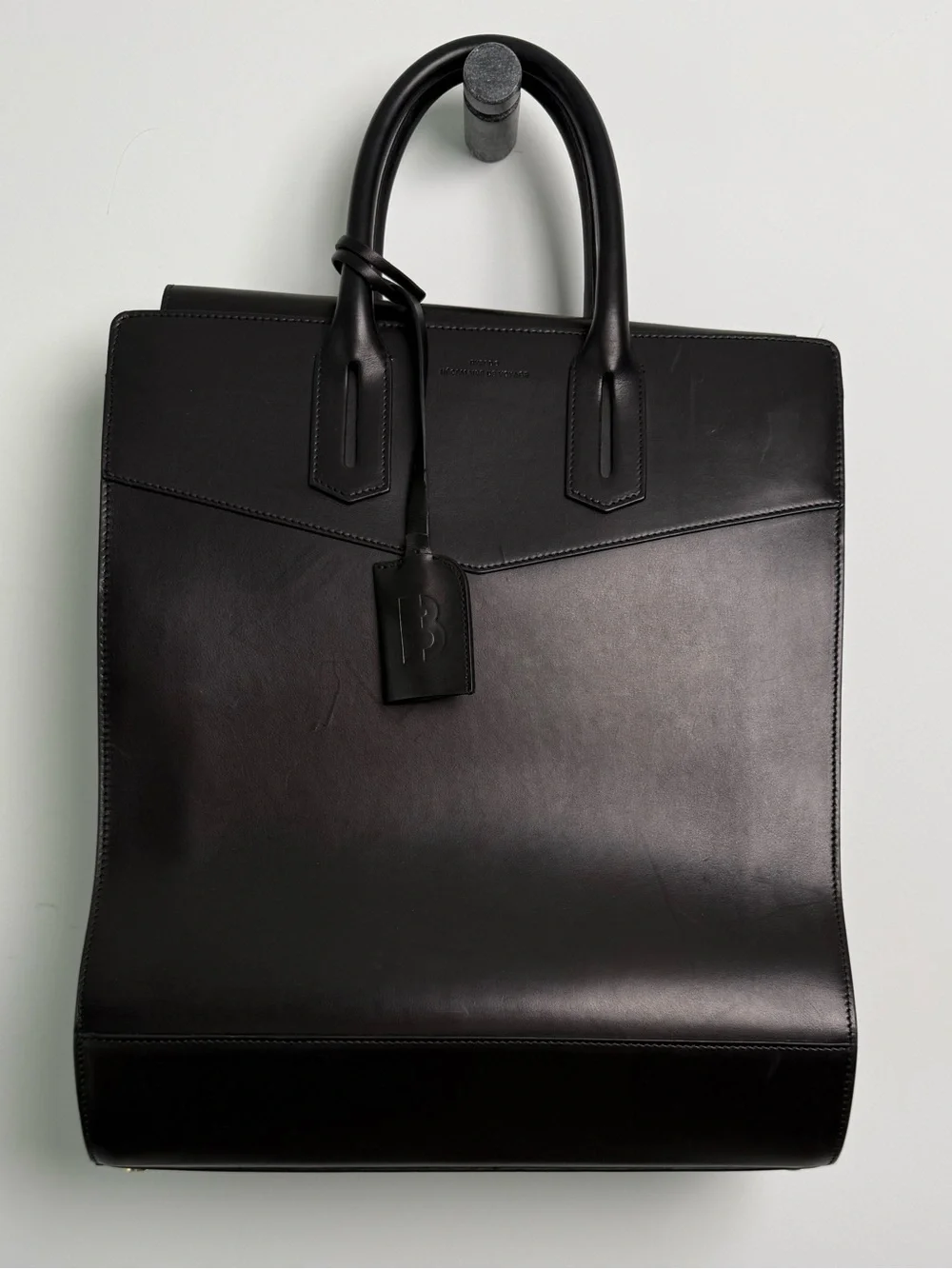 $1.6k Byredo Nécessaire de Voyage Leather Tote Bag Large Black Italy Rare